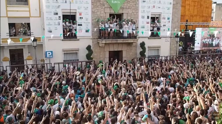 Vídeo chupinazo fiestas de San Buenaventura 2022 en Moraleja