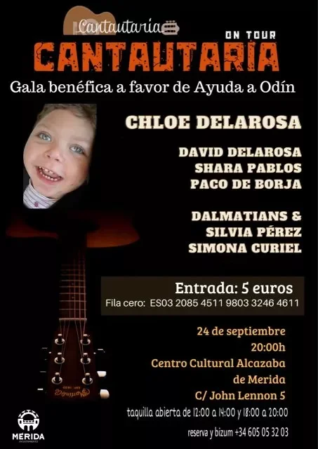 Gala Solidaria a favor del niño Odin en el Centro Cultural Alcazaba