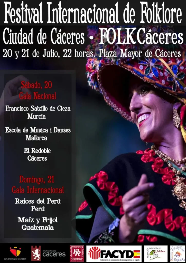  Festival Internacional de Folklore Ciudad de Cáceres 2024