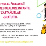 Taller de Folklore Infantil y Castañuelas en Carcaboso