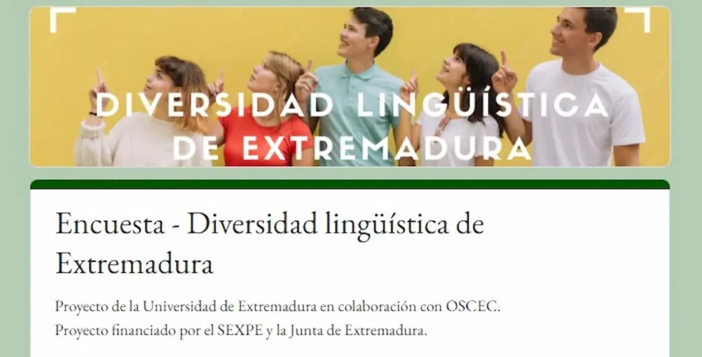 La Universidad de Extremadura Lanza una Encuesta para Estudiar las Lenguas de la Región