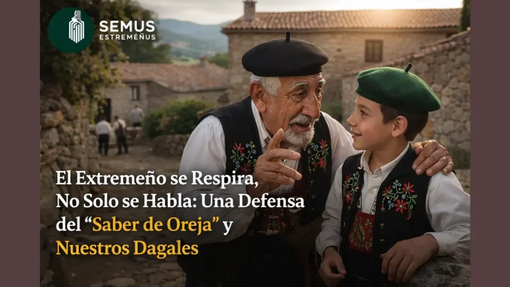 El Extremeño se Respira, No Solo se Habla: Una Defensa del "Saber de Oreja" y Nuestros Dagales